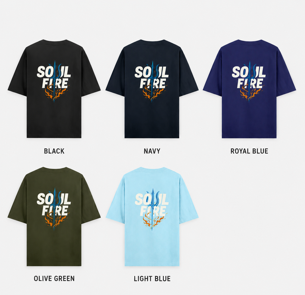 Soul Fire Premium Oversized T-Shirt