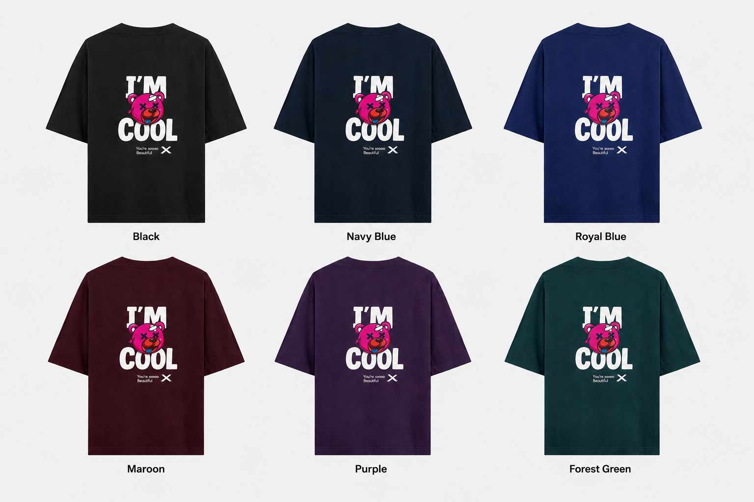 I'M Cool Premium Oversized T-Shirt