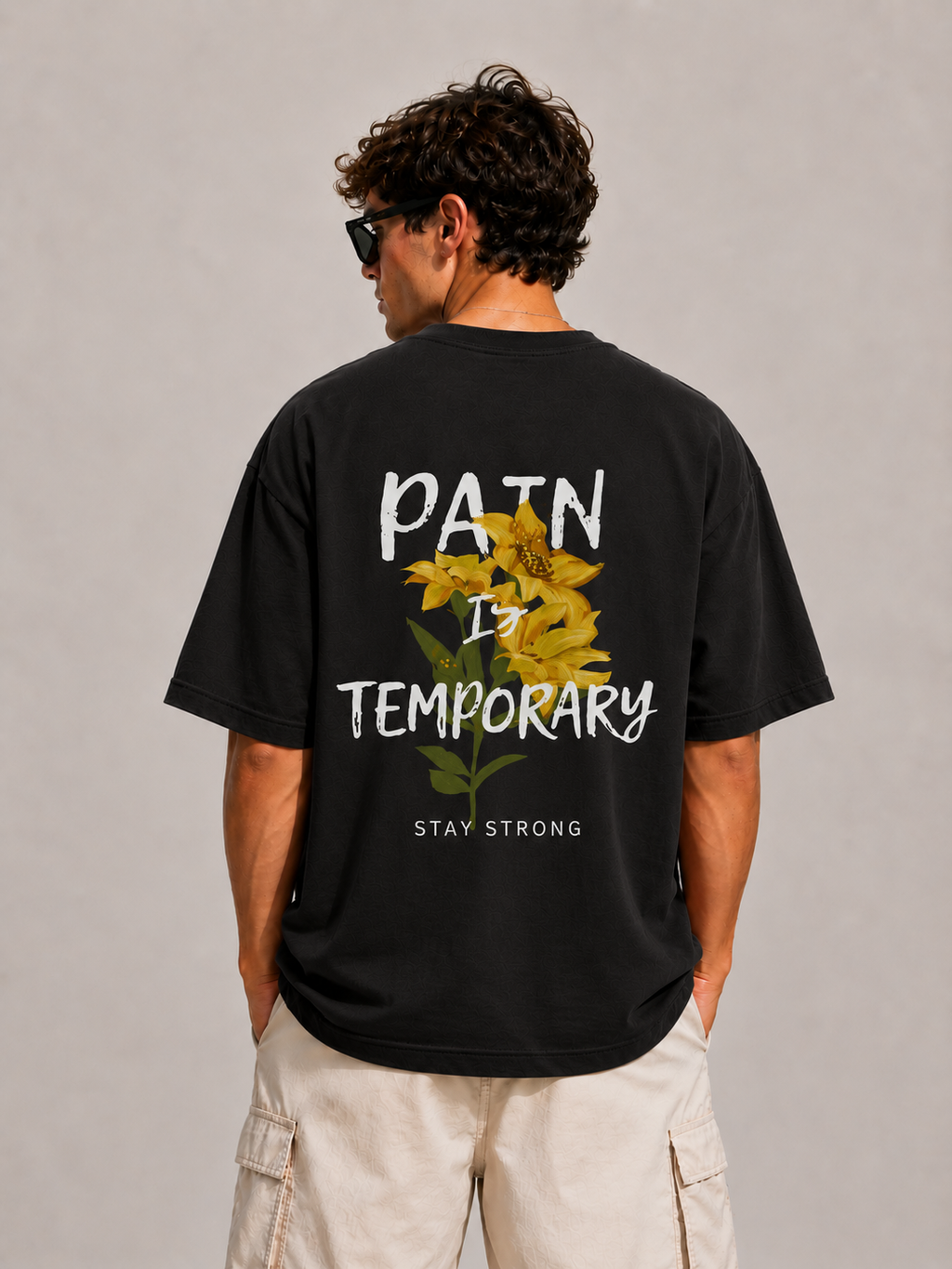 Pain is Temporary Premium Oversized T-Shirt