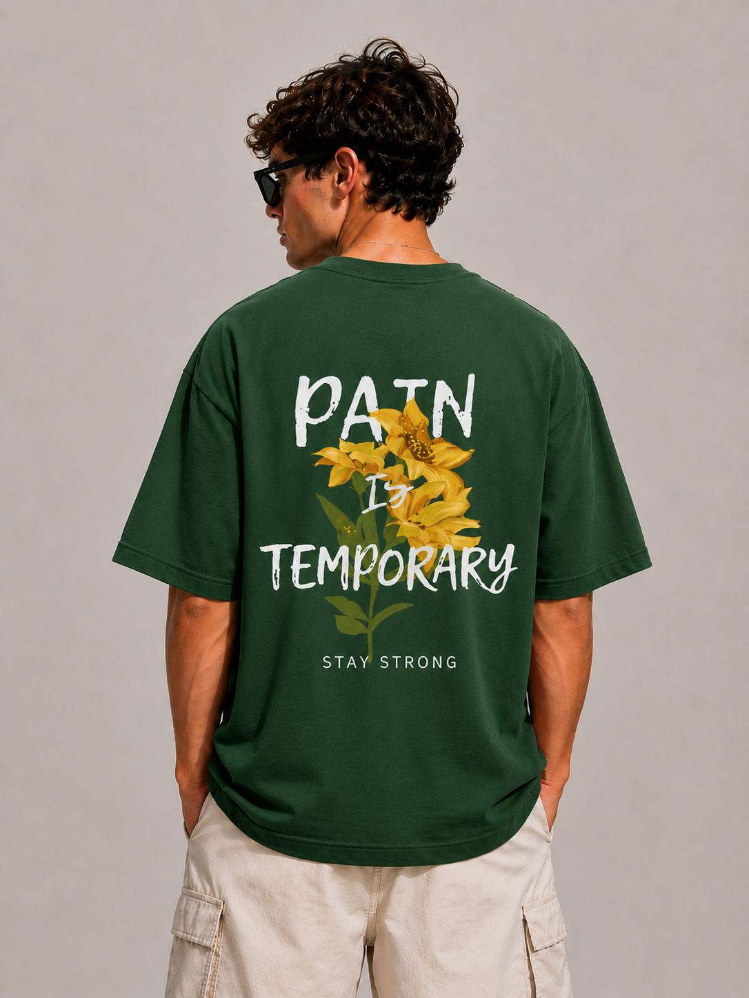 Pain is Temporary Premium Oversized T-Shirt