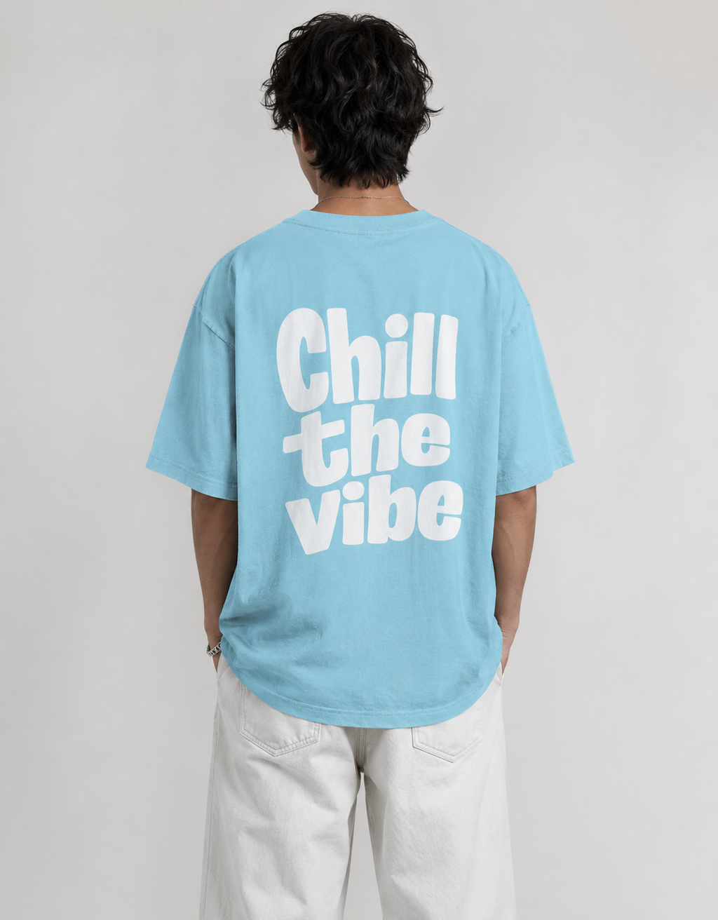 Chill The Vibe Premium Oversized T-Shirt