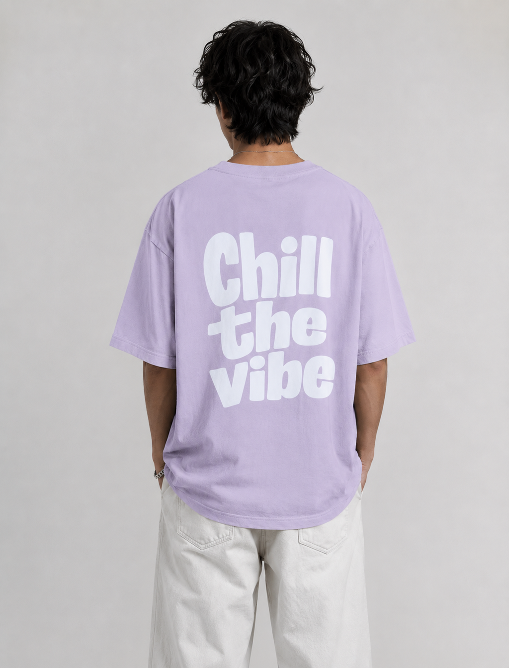 Chill The Vibe Premium Oversized T-Shirt