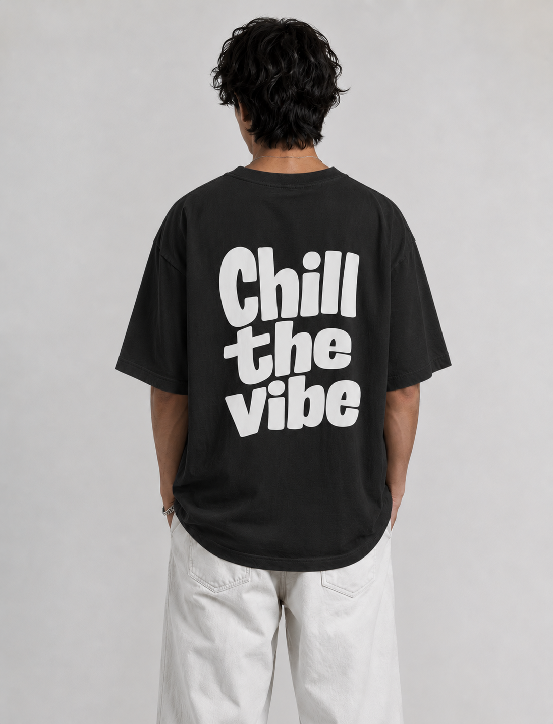 Chill The Vibe Premium Oversized T-Shirt