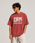Sureing Ocean Freedom Premium Oversized T-Shirt