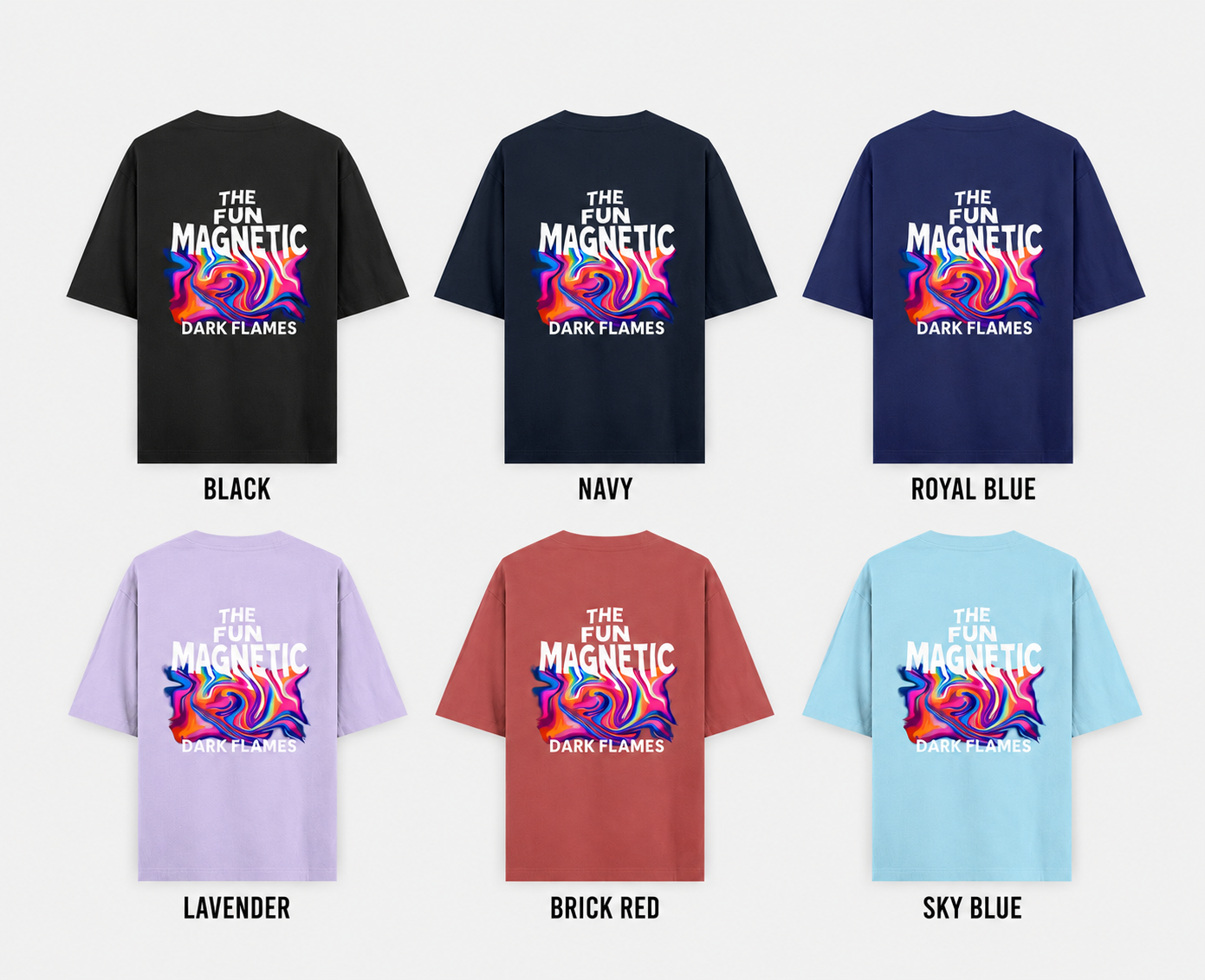 The Fun Magnetic Premium Oversized T-Shirt