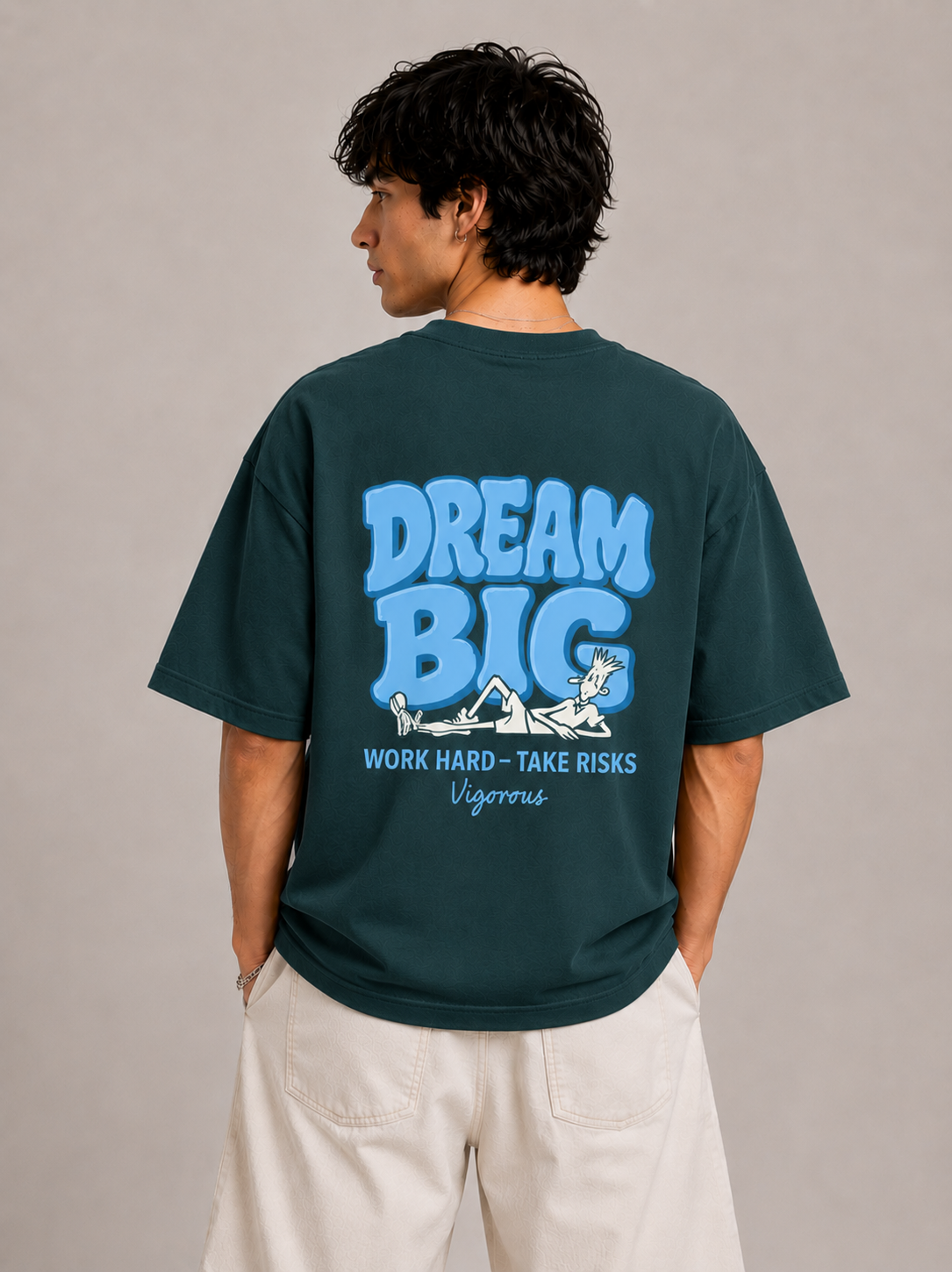 Dream Big Premium Oversized T-Shirt